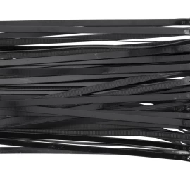 Suveržimo dirželiai juodi | 7,6X250 mm | 50 vnt (YT-70674)
