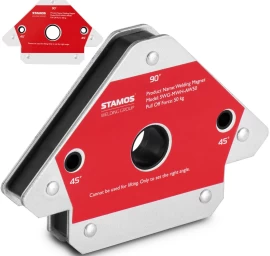 Suvirinimo Magnetinis Kampinis Spaustukas 45/90/135 Iki 50 Kg