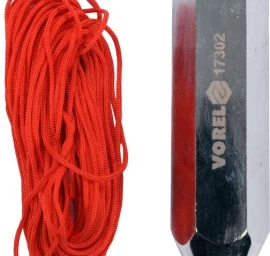 Svambalas plieninis | su pinta virve | 140g / 4.5 m (17302)