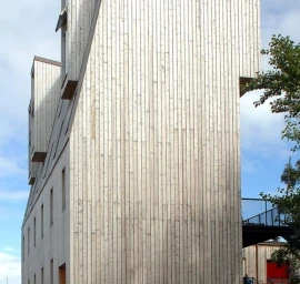 Fasado dailylentės ir terasinės lentos iš Kebony medienos