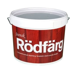 Svensk Rödfärg Standard Švediški tradiciniai raudoni dažai - 10 L