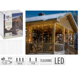 šviesos Uždangalas Vaikams 200x70 Cm Zew Led Circle White Flash