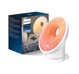 Šviestuvas Philips SmartSleep HF3671, Balta/Geltona (Ekspozicinė prekė)