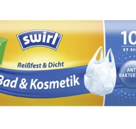 Swirl, šiukšlių Maišai 10l, 37 Vnt. (vokietijos Produktas)