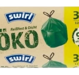 Swirl, šiukšlių Maišai Su Rankenomis, 35l, 12 Vienetų (vokietijos Produktai).