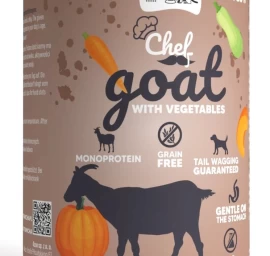 SYTA MICHA Chef Goat with vegetables - wet dog food - 400g