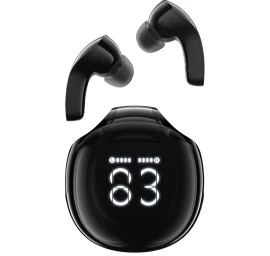 T9 bluetooth 5.3 Belaidės Ausinės Su Usb-c, Juodos Spalvos