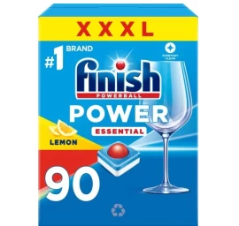 Tabletės indaplovėms FINISH Power Essential 90v, Lemon, 37BB094502