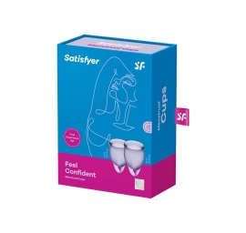 Tamponai - Menstruacinė Taurelė Feel Confident (violetinė).