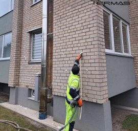 Oro tarpų šiltinimas termoputa