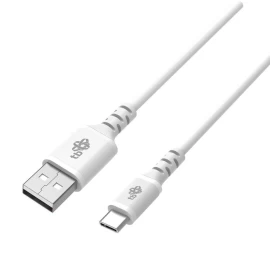 TB Cable USB-USB C      2m silicone white