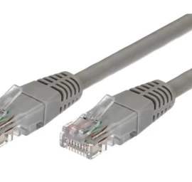 TB Patchcord cat.6A      RJ45 UTP 1m. grey