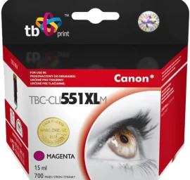 Tb Print Tbc-cli551xlm Kasetė, Pakeičianti Canon Cli-551xlma