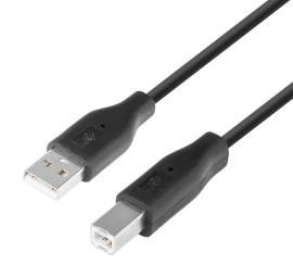 TB USB AM-BM cable 1.8   black