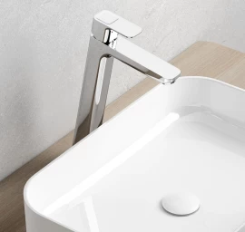 TD 015.00 Praustuvo maišytuvas 330 mm be dugno vožtuvo, chromas