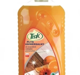 Teak, Universalus Oranžinis Skystas Valiklis, 1 L.