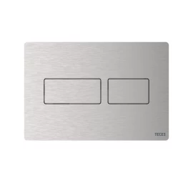 TECEsolid WC vandens nuleidimo plokšt., matinio plieno spalvos, su pirštų antspaudams atsparia danga, 9240434