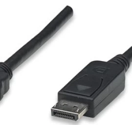 Techly 304321 1,8 M /s1x Displayport (kištukas) 1x Hdmi (kištukas)