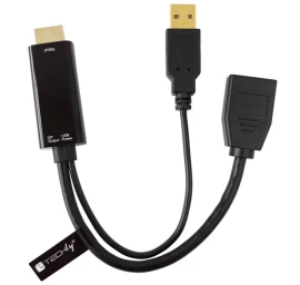 Techly Icoc Hdmi-dp12a Hdmi - Displayport + Usb Adapteris