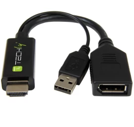 Techly Icoc Hdmi-dp12a60 Displayport - Hdmi + Usb Adapteris