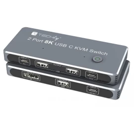 Techly Idata Kvm Jungiklis Kvm-dpc8k