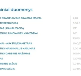 Automatinis mechaninis filtras AUTOTROL SD-30T