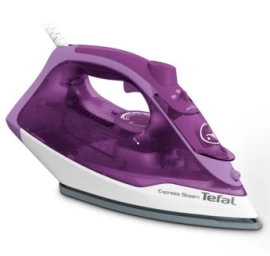 Tefal FV2836 Dry &amp; Steam iron Ceramic soleplate 2400 W Purple, White