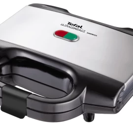 Tefal Ultracompact sandwich maker 700 W Black, Stainless steel