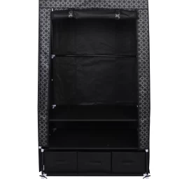 Tekstilinis Gardrobe 88x50x160cm Ornamentas 45245