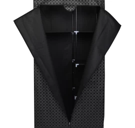 Tekstilinis Gardrobe 90x45x170cm Ornamentas 45207