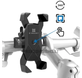 Telefono laikiklis Q-Mount Easy dviračiui / motociklui