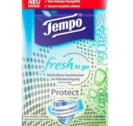 Tempo, Drėgnos Rankų Servetėlės, 10 Vienetų (vokietijos Produktas).