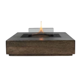 Tenderflame HOLLY 90 OAK stalo židinys, tamsus,naudojamas Tenderfuel skystis