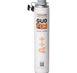 Termoizoliacinės montavimo putos GUDFOR A++, 900ml
