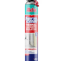 Termoizoliacinės poliuretano putos AKFIX Thermcoat, 850ml