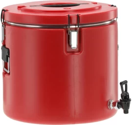 Termosas maisto transportavimui apvalus | su čiaupu | 30l (YG-09233)