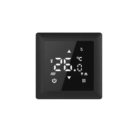 Termostatas elektra šildomoms grindims E650i juodas