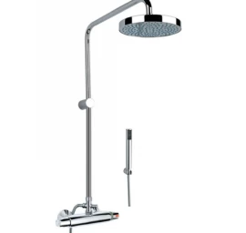 Termostatinė dušo sistema Fiore Termoty, chromas, 36CR0907