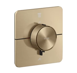 Termostatinis maišytuvas AXOR softsquare 2 krypčių, bronza, 36754140