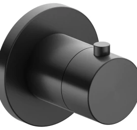 Termostatinis maišytuvas dušui KEUCO IXMO DN15, brushed black chrome, 59553130001