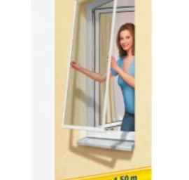 Tesa, Langų Tinklelis Nuo Uodų Su Aliuminio Rėmu, 1,5 Mx1,4 M, Rudos Spalvos, 1 Vnt. (vokietijos Produktas).