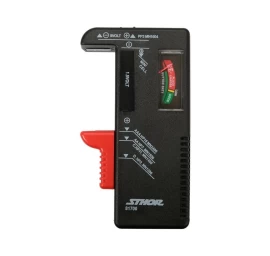 Testeris 1.5V ir 9V baterijoms