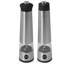 THE SET OF ELECTRIC     PEPPER AND SALT MILLS