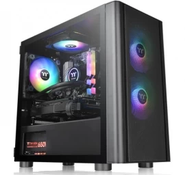 Thermaltake V150 ARGB B reeze Tempered Glass