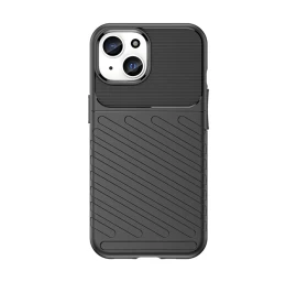 thunder Case šarvuotas Dėklas Iphone 15 - Juodas