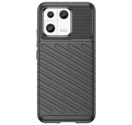 thunder Case Silikoninis šarvuotas Dangtelis, Skirtas xiaomi 13, Juodas