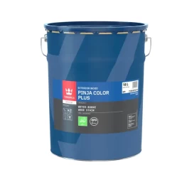 Tikkurila Pinja Color Plus pusiau skaidri lauko medienos dažyvė, ilgalaikė apsauga, EPD - 18 L - EPI Tikkurila Pinja Color Plus pusiau skaidri lauko medienos dažyvė, ilgalaikė apsauga, EPD - 18 L - EPI