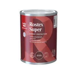 Tikkurila Rostex Super Antikorozinis gruntas metalu, geležies oksido raudona - 1 L