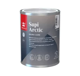 Tikkurila Supi Arctic medinių sienų, lubų danga - KLAR - 2.7 L