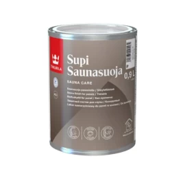 Tikkurila Supi Saunasuoja medinių pirčių sienų, lubų apsauginė priemonė - EP - 0.9 L